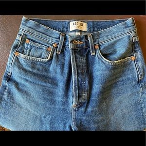 Agolde button fly women’s jeans 26